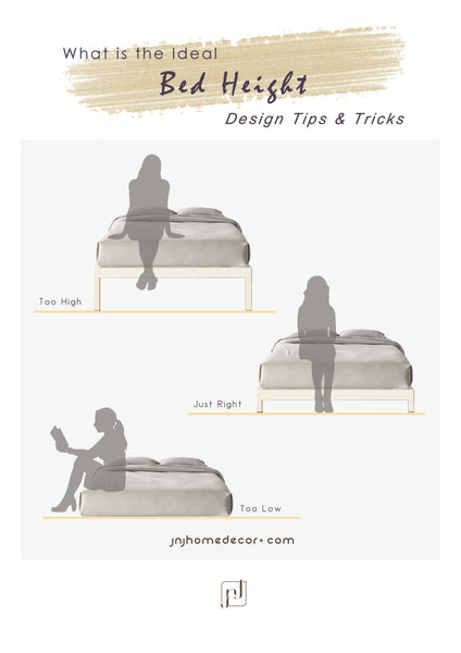 How to Select the Bed Frame Height in 3 Easy Steps