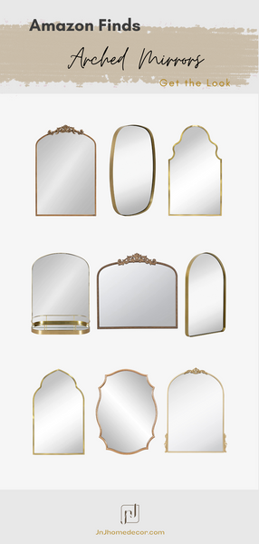 Amazon Finds Arched Mirrors