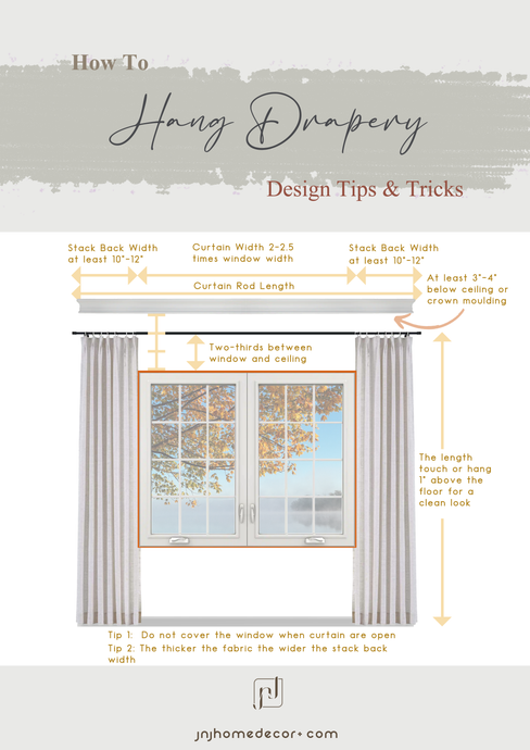 Interior Design Mistakes - Hang Drapery