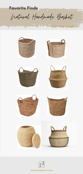 Favorite Finds Natural Handmade Basket